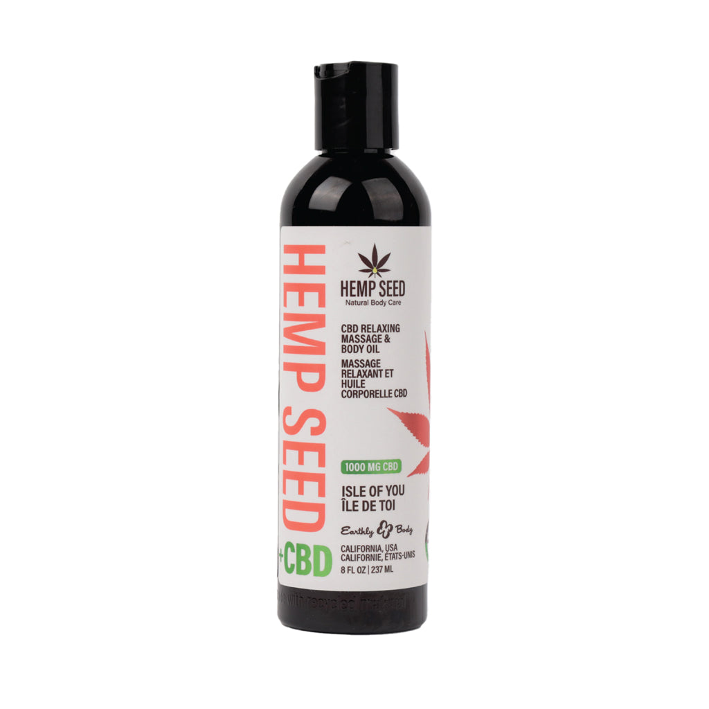 Isle of You CBD Massage Oil 8oz