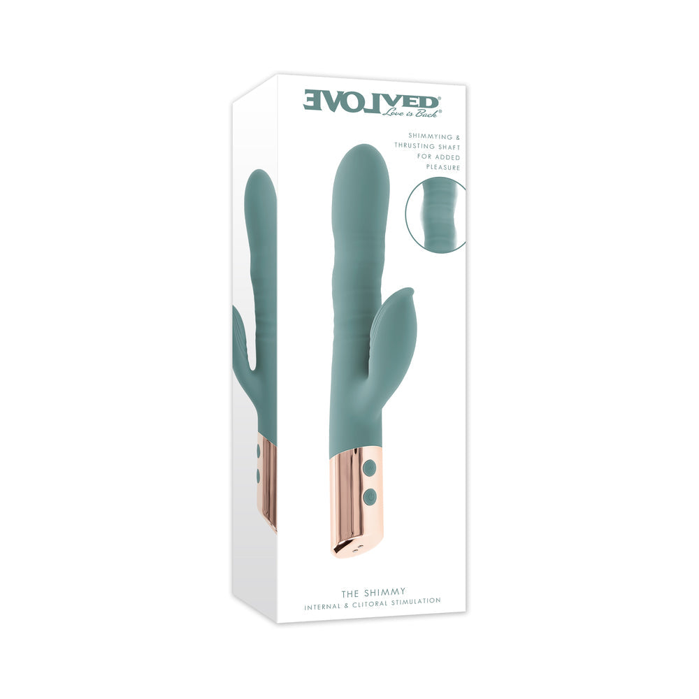 Evolved The Shimmy Mint Vibrator