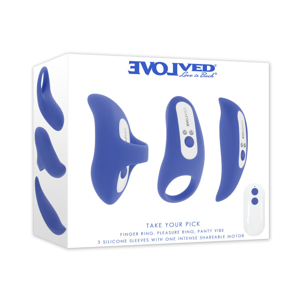 Evolved Take Your Pick Bullet Vibrator Set