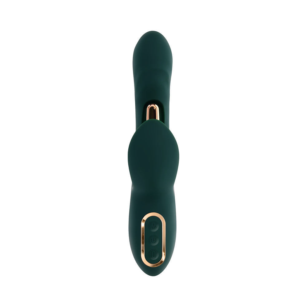 Evolved Heart Of Gold Vibrator - Green