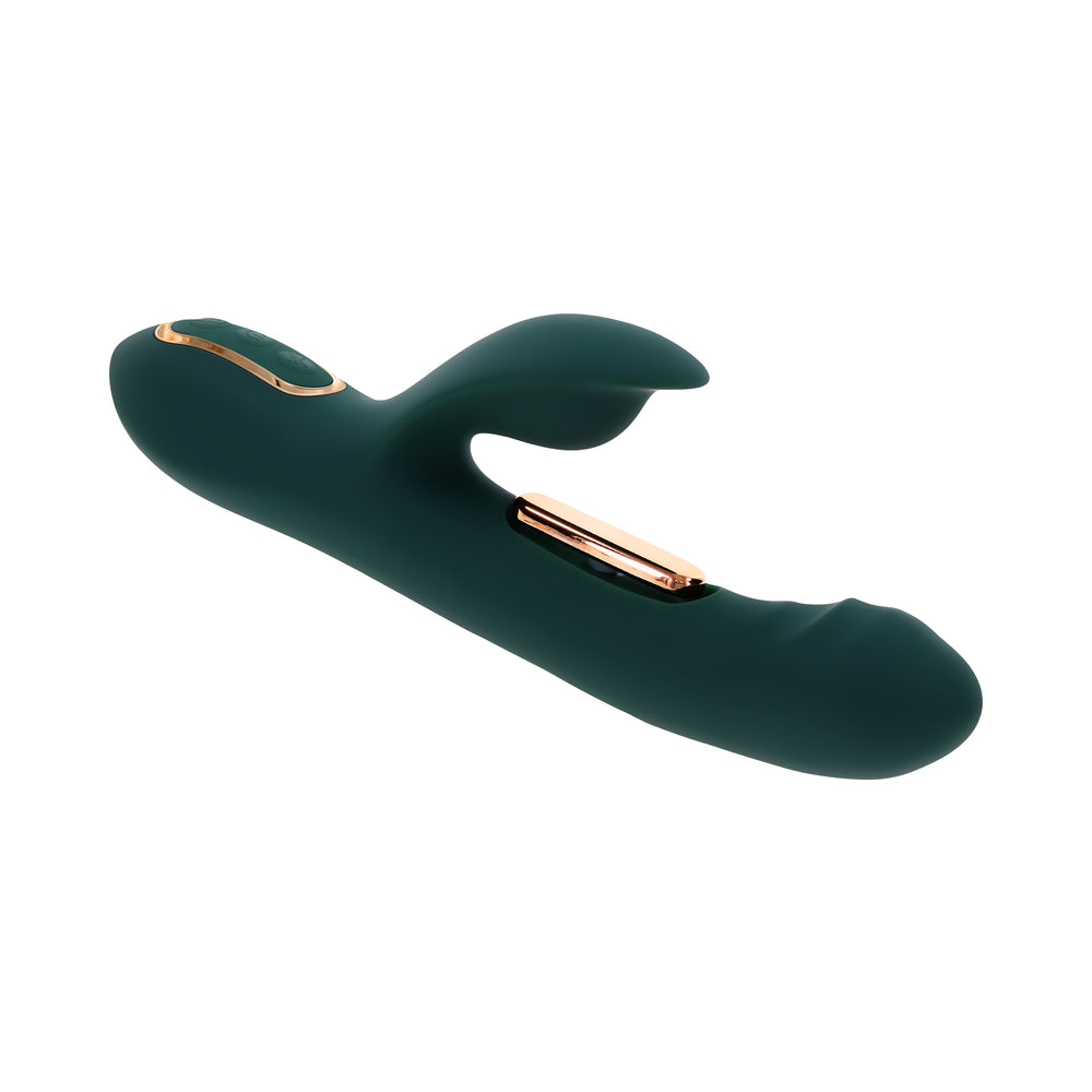 Evolved Heart Of Gold Vibrator - Green