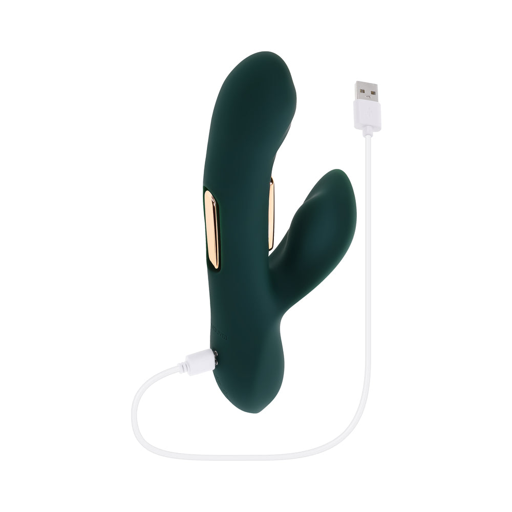 Evolved Heart Of Gold Vibrator - Green