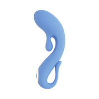 G-Spot Vibrator with Curved Design - Selopa Mini Curved G-Spot Tickler Blue