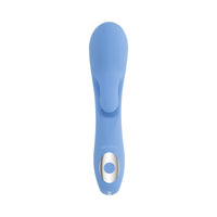 G-Spot Vibrator with Curved Design - Selopa Mini Curved G-Spot Tickler Blue