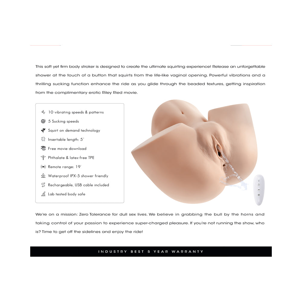 ZT Large Body Squirting Stroker