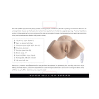 ZT Small Body Squirting Stroker in Light