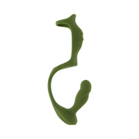 Prostate Vibrating Plug and Dual Cock Ring - ZT Prostate Power Pack Green