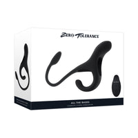 Multi-Purpose Vibrating Toy - ZT All The Bases Black