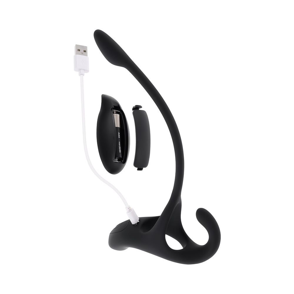 Multi-Purpose Vibrating Toy - ZT All The Bases Black