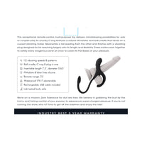 Multi-Purpose Vibrating Toy - ZT All The Bases Black