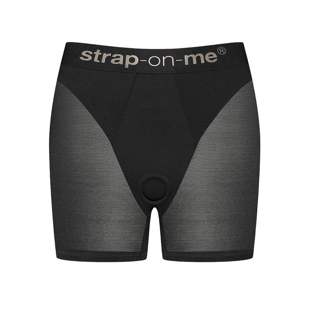 Strap-On-Me Harness Lingerie Halo Black Large