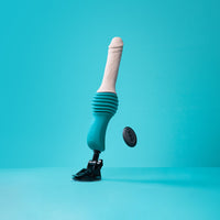 b-Vibe Realistic Thrusting Dildo Machine