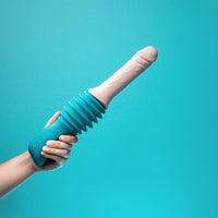 b-Vibe Realistic Thrusting Dildo Machine