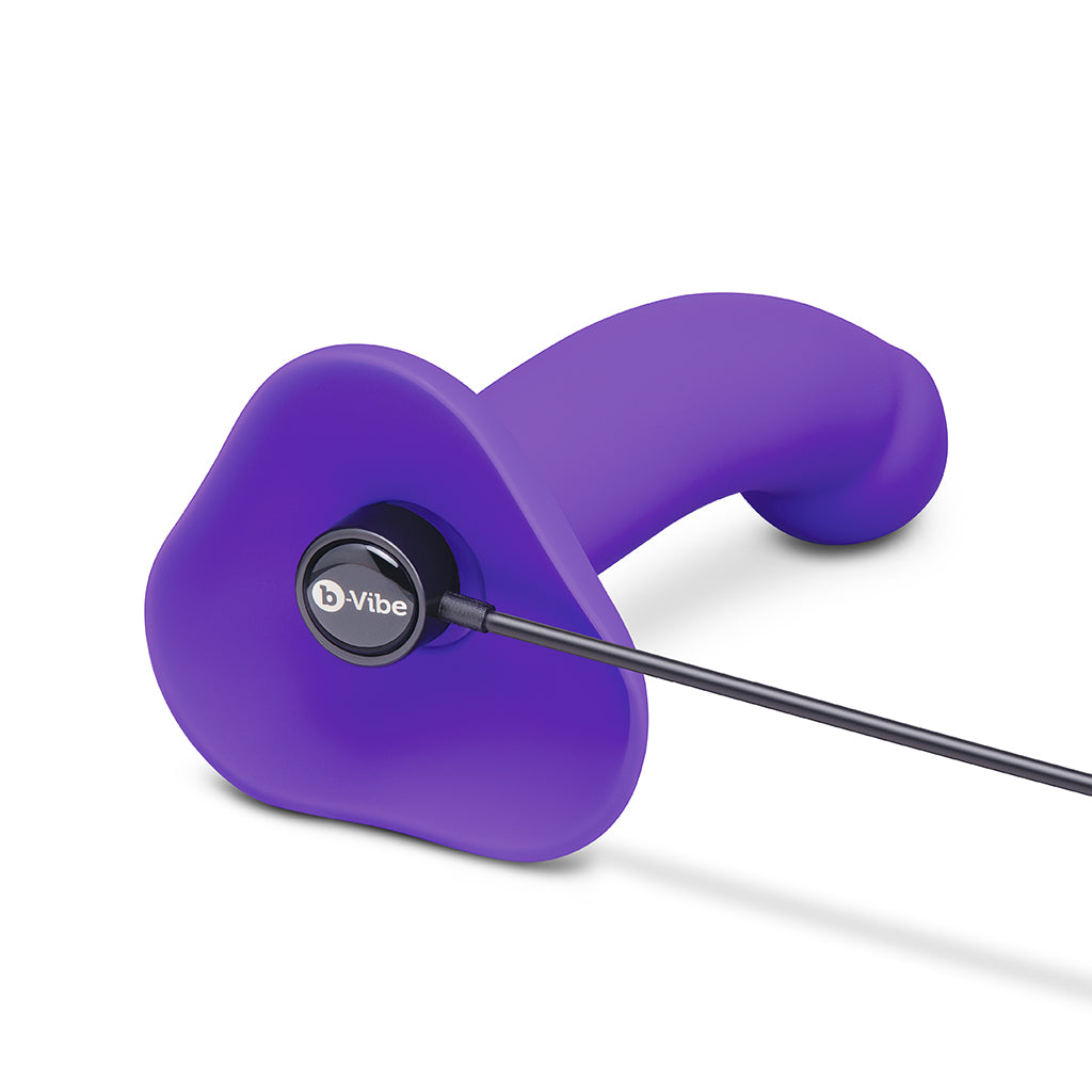 b-Vibe Vibrating Curved Strap-On Kit