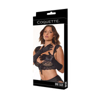 Coquette Gloves - Black O/S