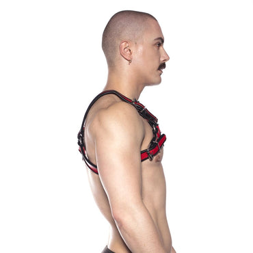 Prowler RED Bull Harness - Black/Red - Medium