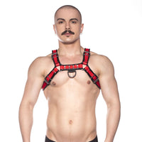 Prowler RED Bull Harness - Black/Red - Small