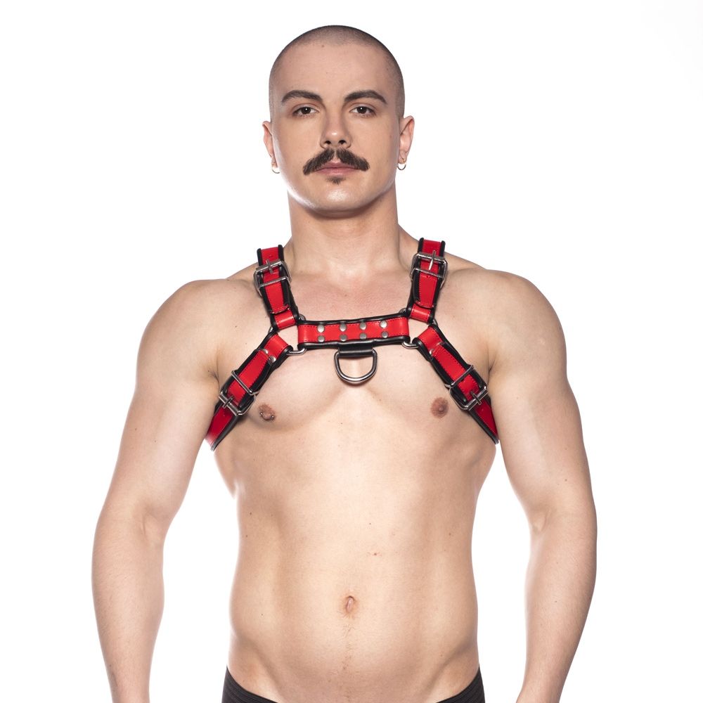 Prowler RED Bull Harness - Black/Red XL