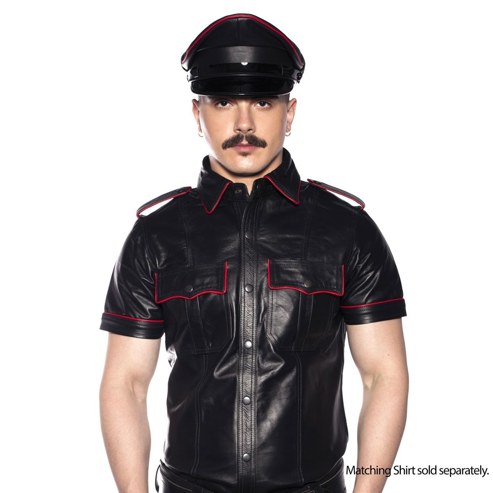 Prowler RED Military Cap in Black and Red - 59cm L