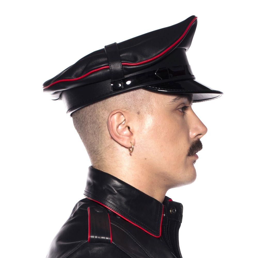 Prowler RED Military Cap in Black and Red - 57cm M