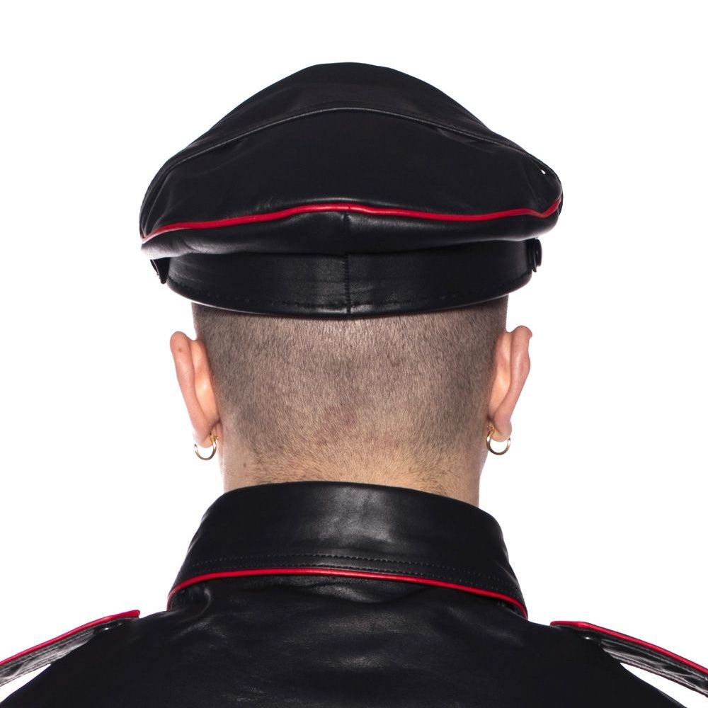 Prowler RED Military Cap in Black and Red - 57cm M