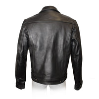 Prowler RED Leather Trucker Jacket - Size S