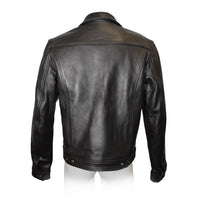 Prowler RED Leather Trucker Jacket - Size XL