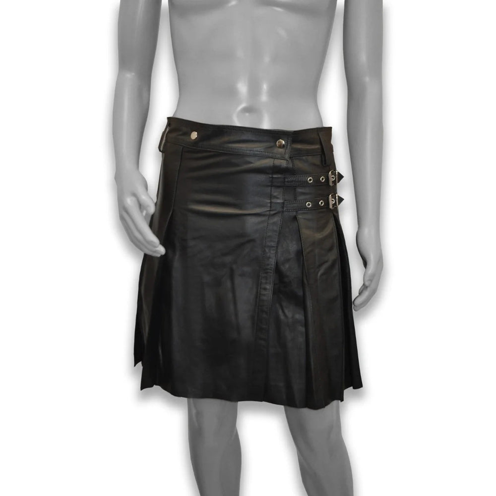 Prowler RED Leather Kilt Size 30-32