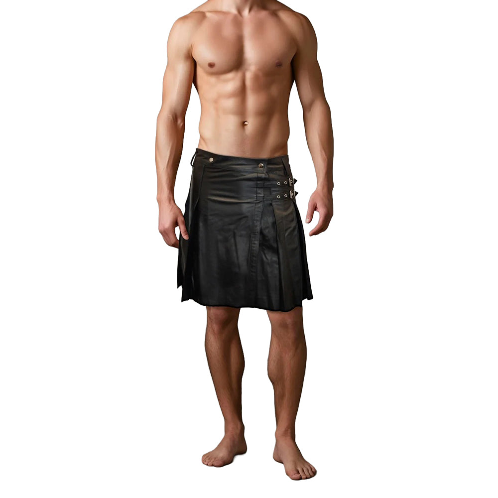 Prowler RED Leather Kilt Size 36-38