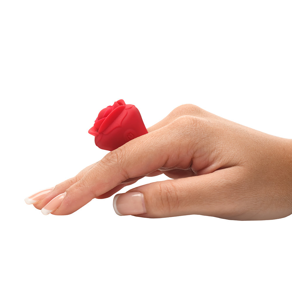 Bloomgasm Rose Ring Finger Vibrator