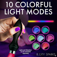 Booty Sparks Vib Optical Fiber Plug