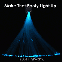 Booty Sparks Vib Optical Fiber Plug