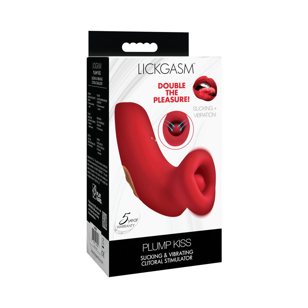 Lickgasm Plump Kiss Suck&Vib Clit Stim