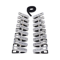 SS Edge Body Zipper Clothes Pins