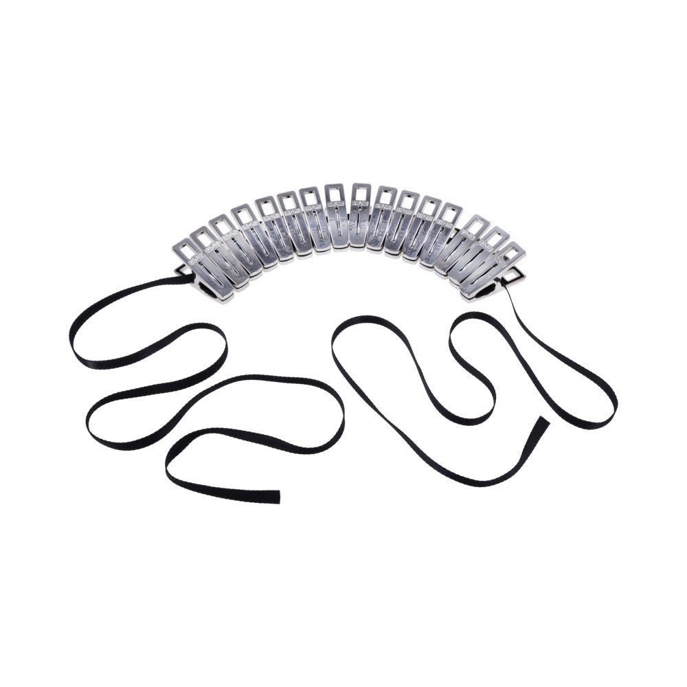 SS Edge Body Zipper Clothes Pins