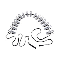 SS Edge Body Zipper Clothes Pins
