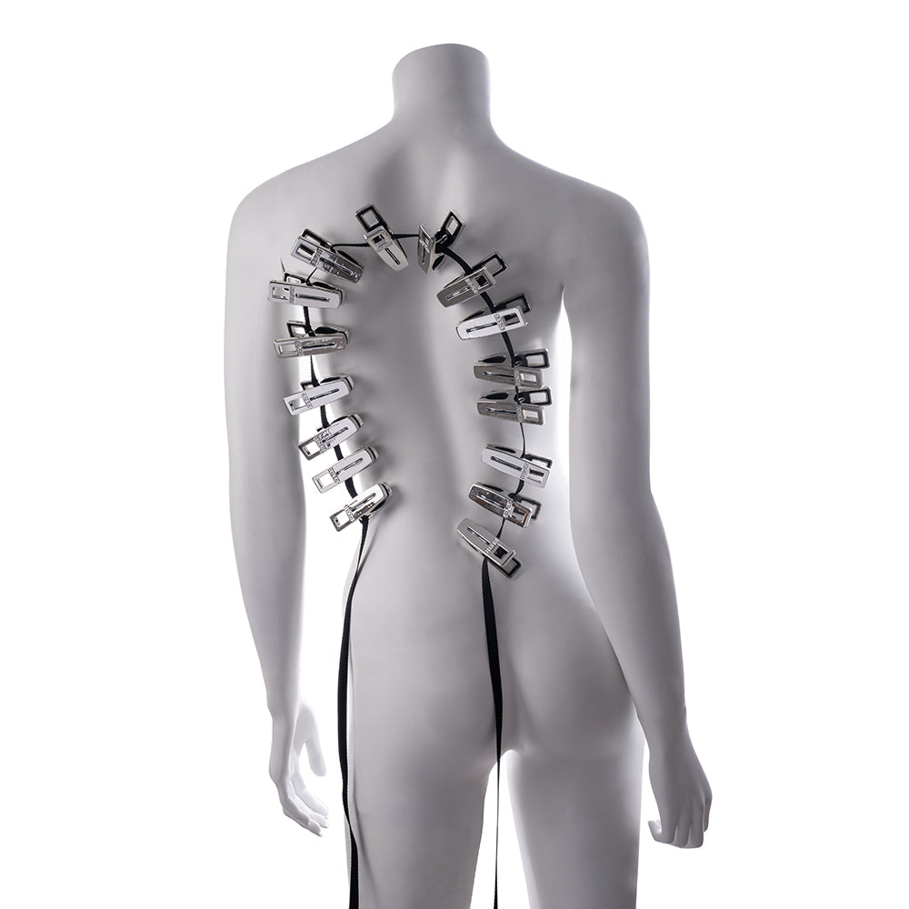 SS Edge Body Zipper Clothes Pins