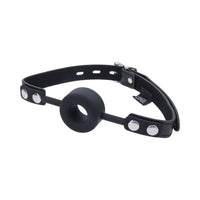 Edge Silicone Ring Gag for Submission