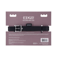 Edge Silicone Ring Gag for Submission