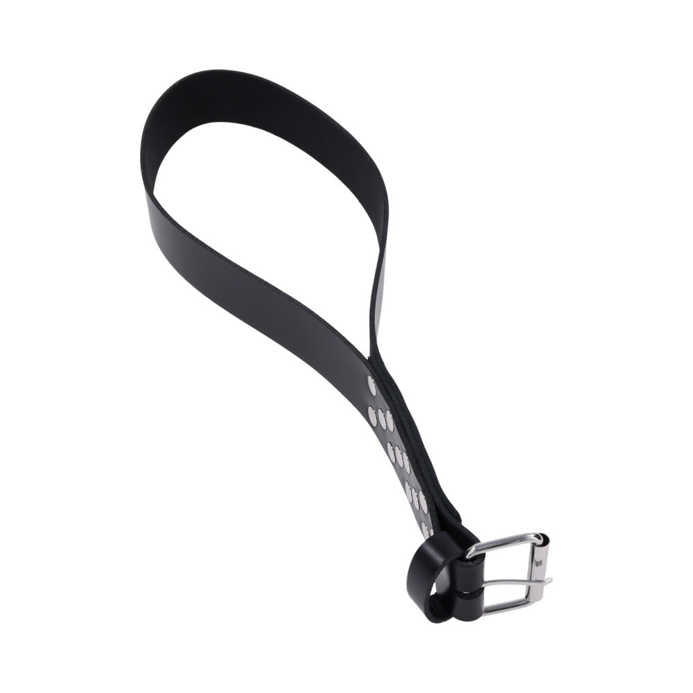 Edge Leather Belt Spanker for Classic Discipline
