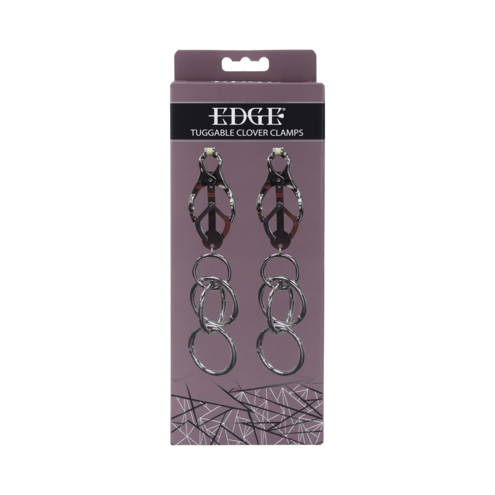Edge Tuggable Clover Nipple Clamps for Intense Play