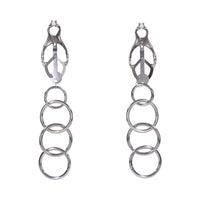 Edge Tuggable Clover Nipple Clamps for Intense Play