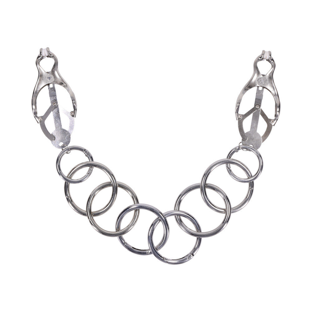 Edge Tuggable Clover Nipple Clamps for Intense Play