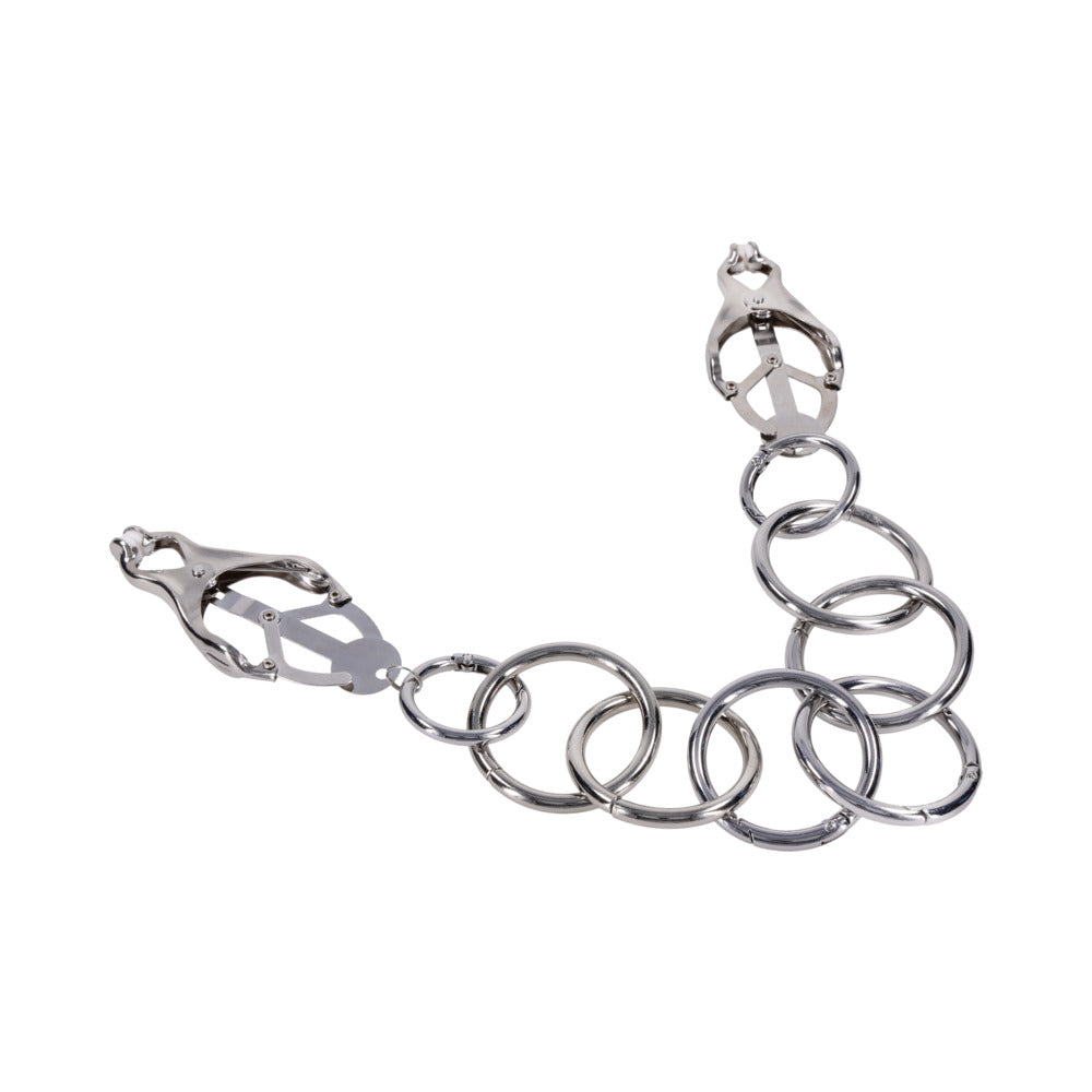 Edge Tuggable Clover Nipple Clamps for Intense Play
