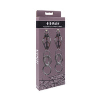 Edge Tuggable Clover Nipple Clamps for Intense Play