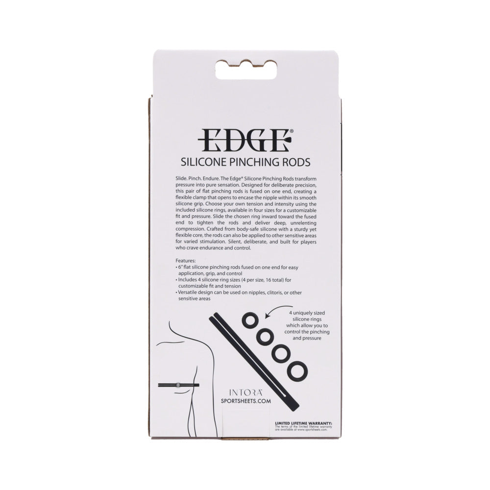 Edge Silicone Pinching Rods for Sensory Play