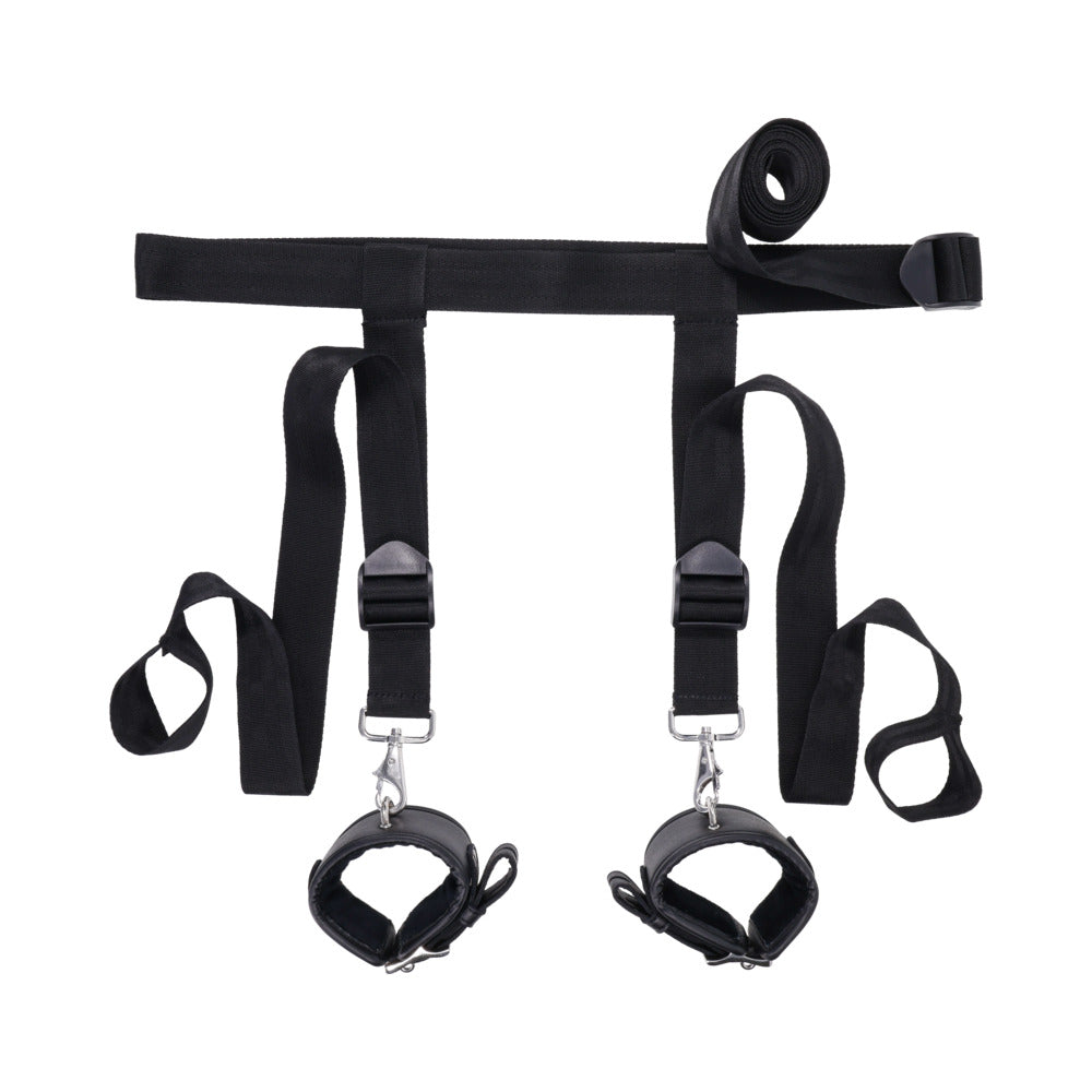 Edge Adjustable Door Restraints for Versatile Bondage