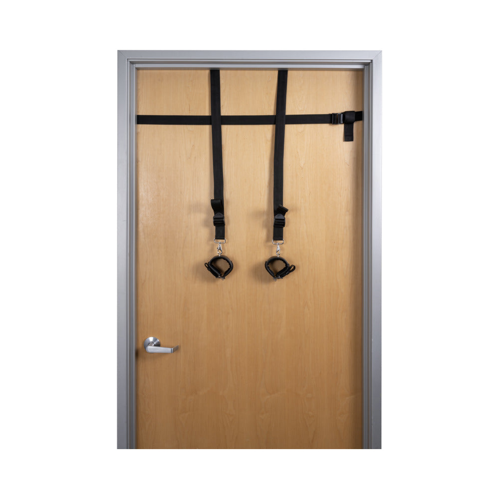 Edge Adjustable Door Restraints for Versatile Bondage