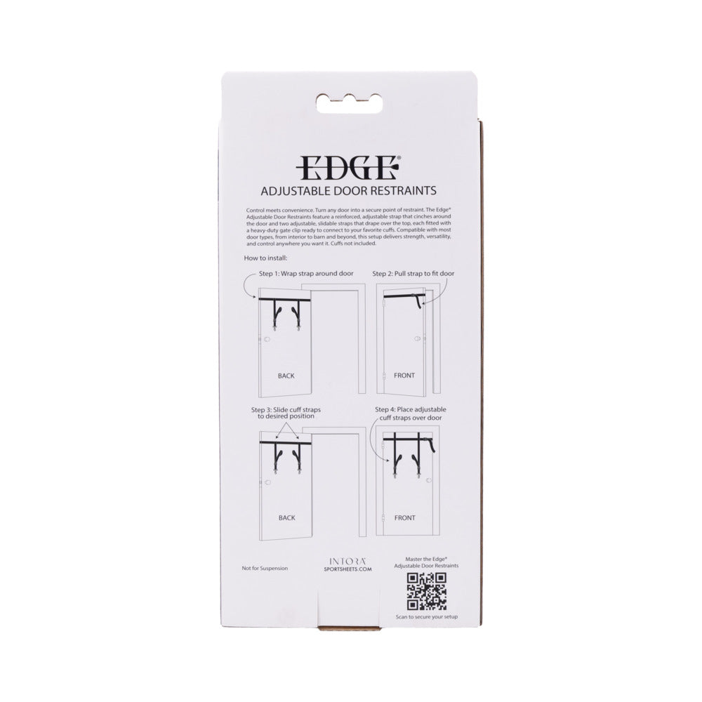 Edge Adjustable Door Restraints for Versatile Bondage
