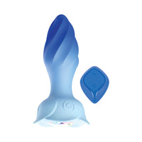 Goddess Remote Control Rotating Jewel Plug - Black